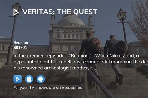 Watch Veritas The Quest Season 1 Episode 1 Streaming Online