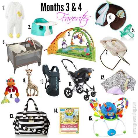 Top 15 Baby Items For Months 3 And 4 Seven Graces