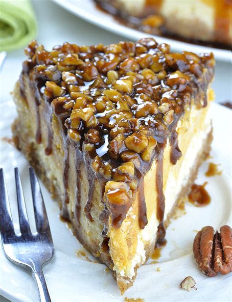 Sweet Potato Cheesecake With Pecan Topping Omg Chocolate Desserts
