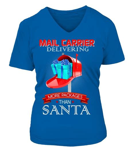 Mail Carriers Delivering More Packages Than Santa Tee Shirt Designs