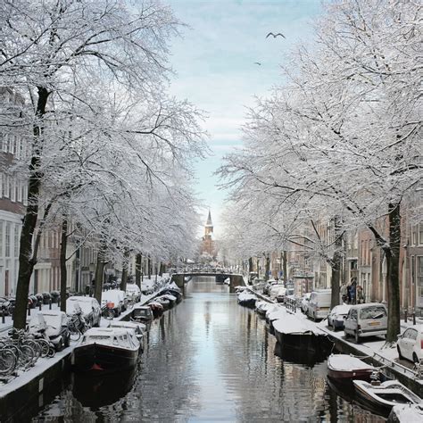 The Frosty Bloemgracht Of Amsterdam © All Rights Reserved Flickr