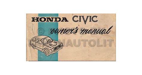 Honda Civic User Manual