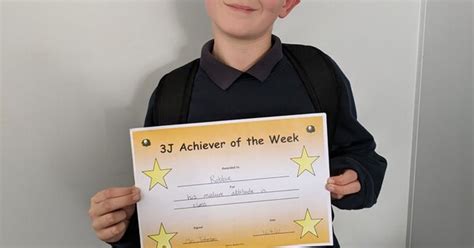 3js Star Of The Week Park Community Academy