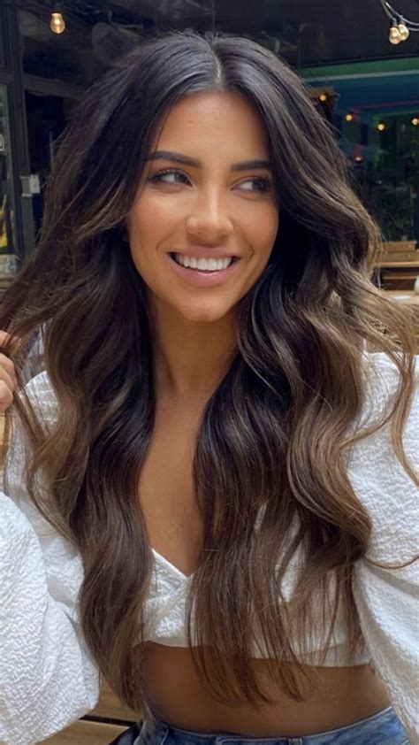 27 Long Hairstyles For Brunettes Hairstyle Catalog
