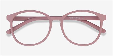 dutchess matte pink women plastic eyeglasses eyebuydirect