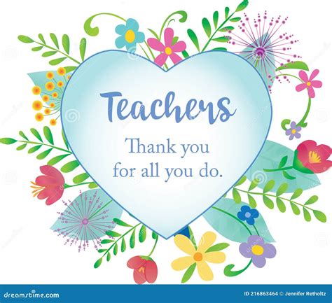 Thank You Teachers Vector Illustration 62742540