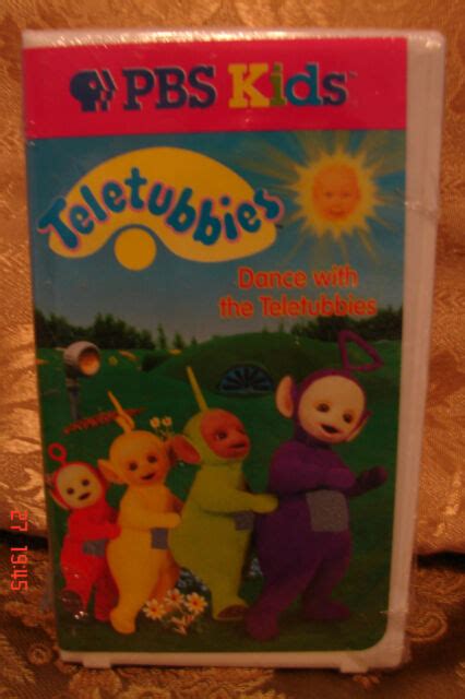 Teletubbies Dance With The Teletubbies Vhs 1999 Clam Shell