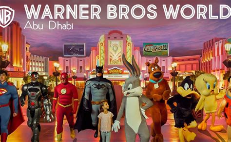 Meet All Your Favorite Characters At Warner Bros World Abu Dhabi