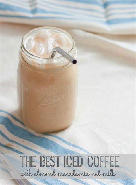 Be aware that it will make a significant difference in taste. The Best Iced Coffee with Almond Macadamia Nut Milk