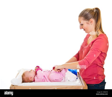 Mother Changing Childs Diaper Hi Res Stock Photography And Images Alamy