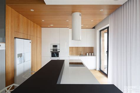 Poland Modern Home Interior Black White Light Wood Color