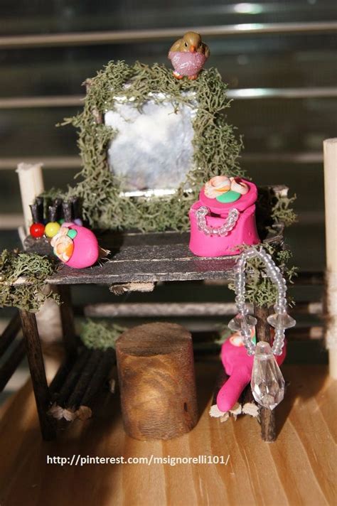 Get it as soon as wed, jun 30. Every fairy house needs a vanity table. Nail polish was made from toothpick and seed bead. The ...