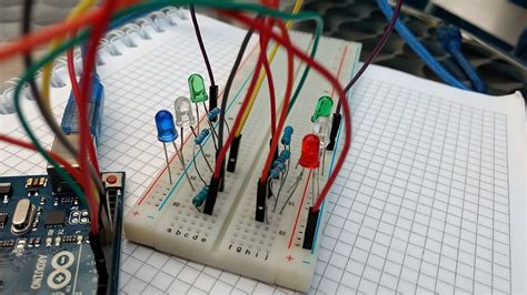 Hd Wallpaper Arduino Breadboard Circuit Diodes Electronics Led