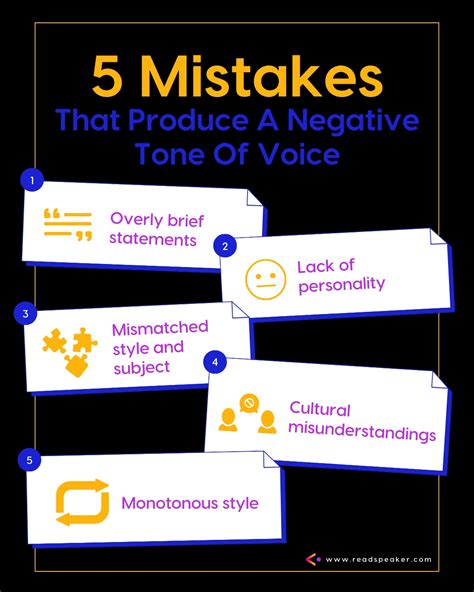 Examples Of Negative Tone Of Voice 5 Errors That Can Hurt Your Brand