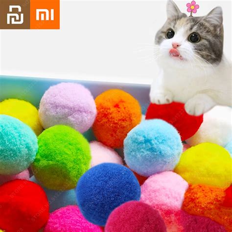 Xiaomi Colorful Plush Ball Pet Toy Cat Chew Toy Clean Tooth Molar