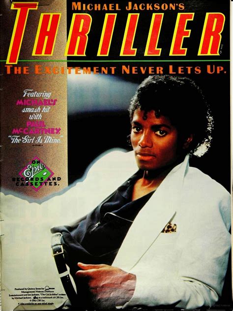 Top Of The Pop Culture 80s Michael Jackson Thriller 1982