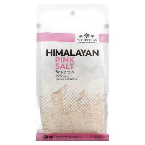 The Spice Lab Himalayan Pink Salt Fine Grain 1 Lb 453 G