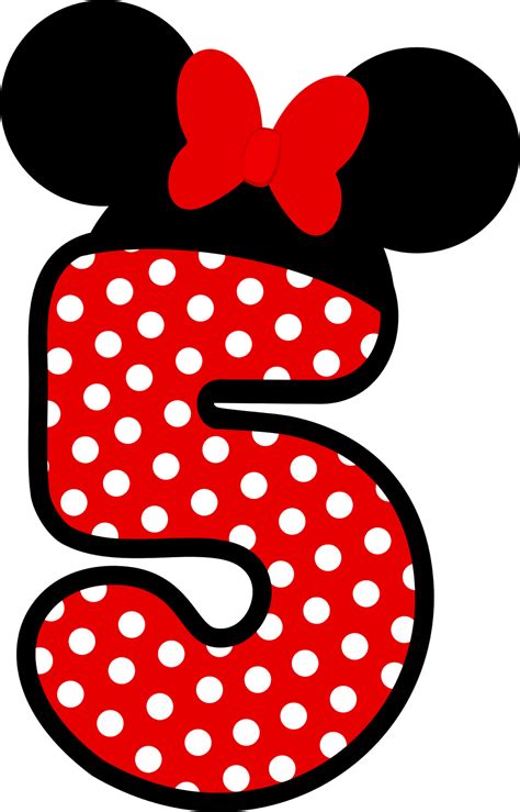 Números A Lo Minnie En Rojo Minni Mouse Cake Minnie Mouse Cupcake