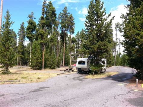 Grant Village Campground Yellowstone National Park