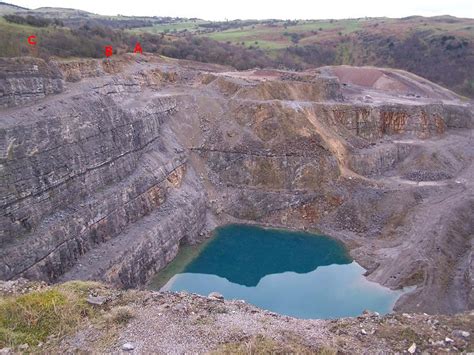 Quarry Behind Uk Fossil Collecting