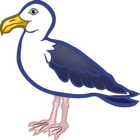 Seagull Clip Art Free Vector In Open Office Drawing Svg Wikiclipart