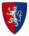 Coat of arms of Hugh Bigod, heir to the earldoms of Norfolk and Suffolk ...