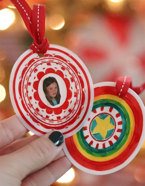 Ornament Craft For Kids A Girl And A Glue Gun