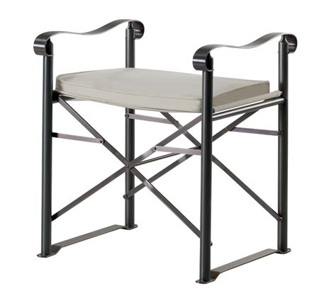 Fast & free shipping on many items! Promemoria | Quentin: Folding Outdoor Chair and Bench