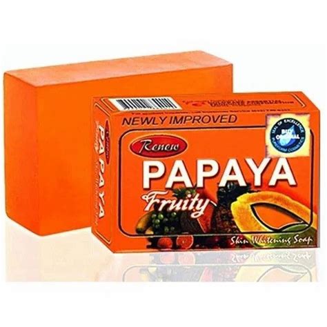 Renew Papaya Skin Whitening Soap Packaging Size 135g At Rs 1500piece