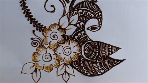 Mehndi Design On Paper By Naidas Art Gallery Easy And Beautiful
