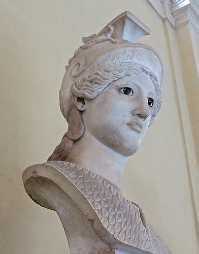 Collosal Head Of Athena From The Time Of The Emperor Hadr Flickr