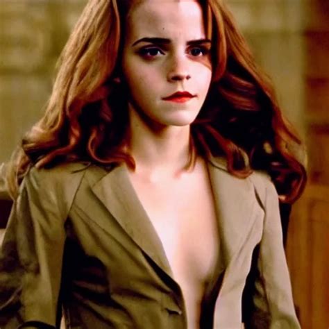 Emma Watson Sexy Hermione Granger In The Austin Powers Stable Diffusion