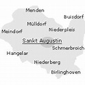 Sankt Augustin, Stadt im Rhein-Sieg-Kreis in Nordrhein-Westfalen ...