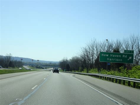 Ohio Interstate 74 Eastbound Cross Country Roads