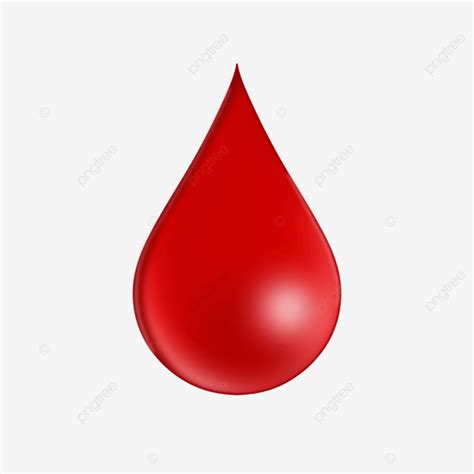 Blood Drop Cartoon Icon Blood Red Blood Red Drop Png And Vector With