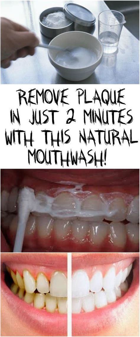 remove plaque in just 2 minutes with this natural mouthwash natural