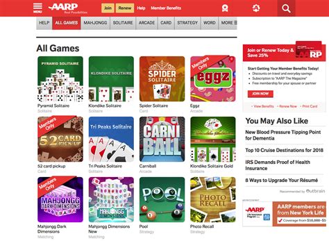 Best Free Aarp Games For Fun And Enjoyment 01