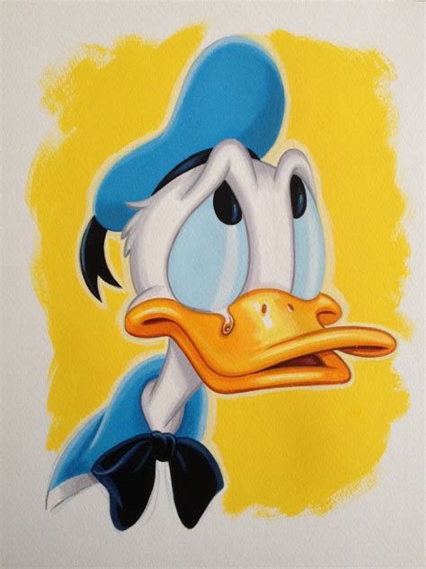 Sad Donald Duck In Bill Morrisons Bill Morrison Art Comic Art Gallery