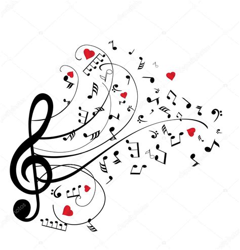 Musical Notes Vector Stock Vector Image By ©lilac Design 101715552
