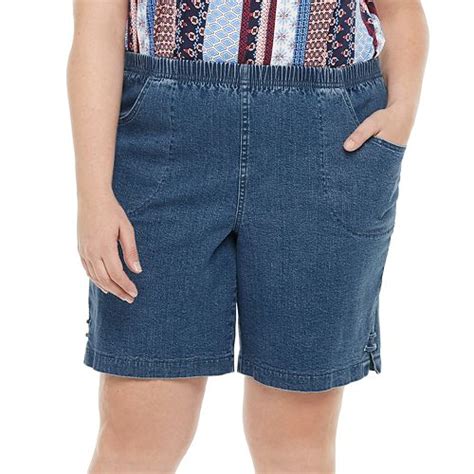 Plus Size Croft And Barrow Pull On Bermuda Shorts