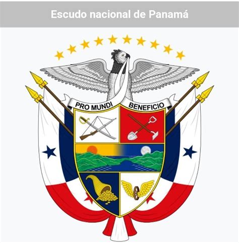Pintura Interpretaci N Art Stica Del Escudo Nacional De Panam
