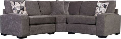 Porter International Designs Clayton 3 Piece Graphite Sectional