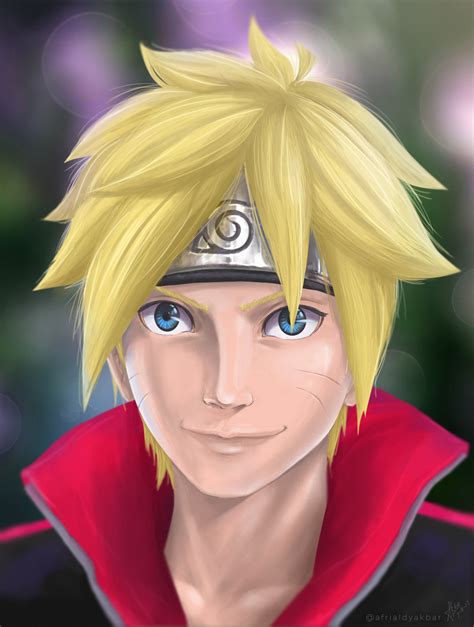 Artstation Uzumaki Boruto Fanart