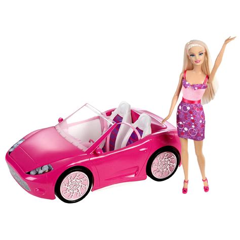 Barbie Glam Convertible And Doll