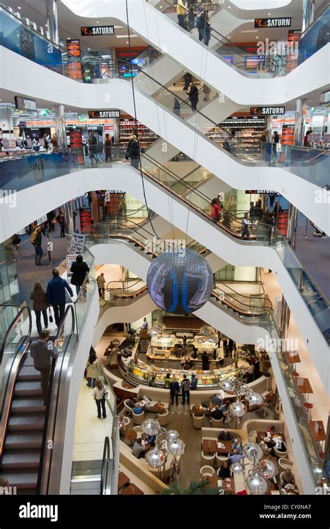 Modern Sevens Shopping Mall On Upmarket Konigsallee In Dusseldorf