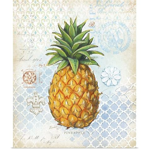 You'd be surprised how many variations of pineapple decor there are and we've only started to dig into this idea. Classic Pineapple Poster Art Print, Pineapple Home Decor ...