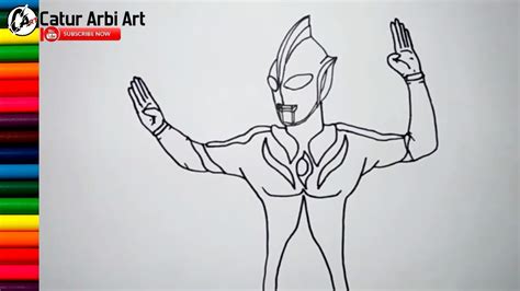 Wow Ultraman Cosmos Mewarnai Coloring Pages Easy Youtube