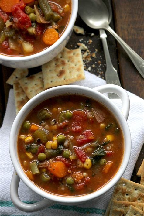Thick Hearty Vegetable Soup Recipe Kids Fit Australia Photos