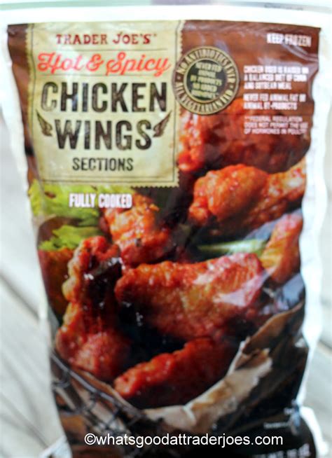 What S Good At Trader Joe S Trader Joe S Hot Spicy Chicken Wings