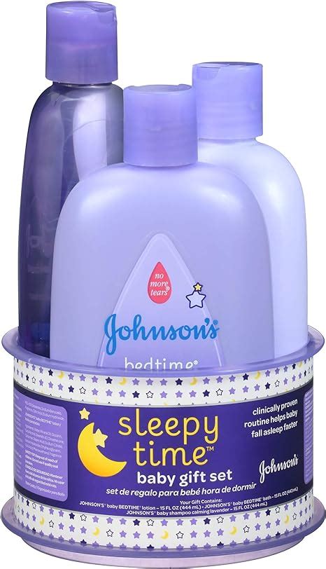 Amazon Com Johnson S Sleepy Time Baby Gift Set Items Health